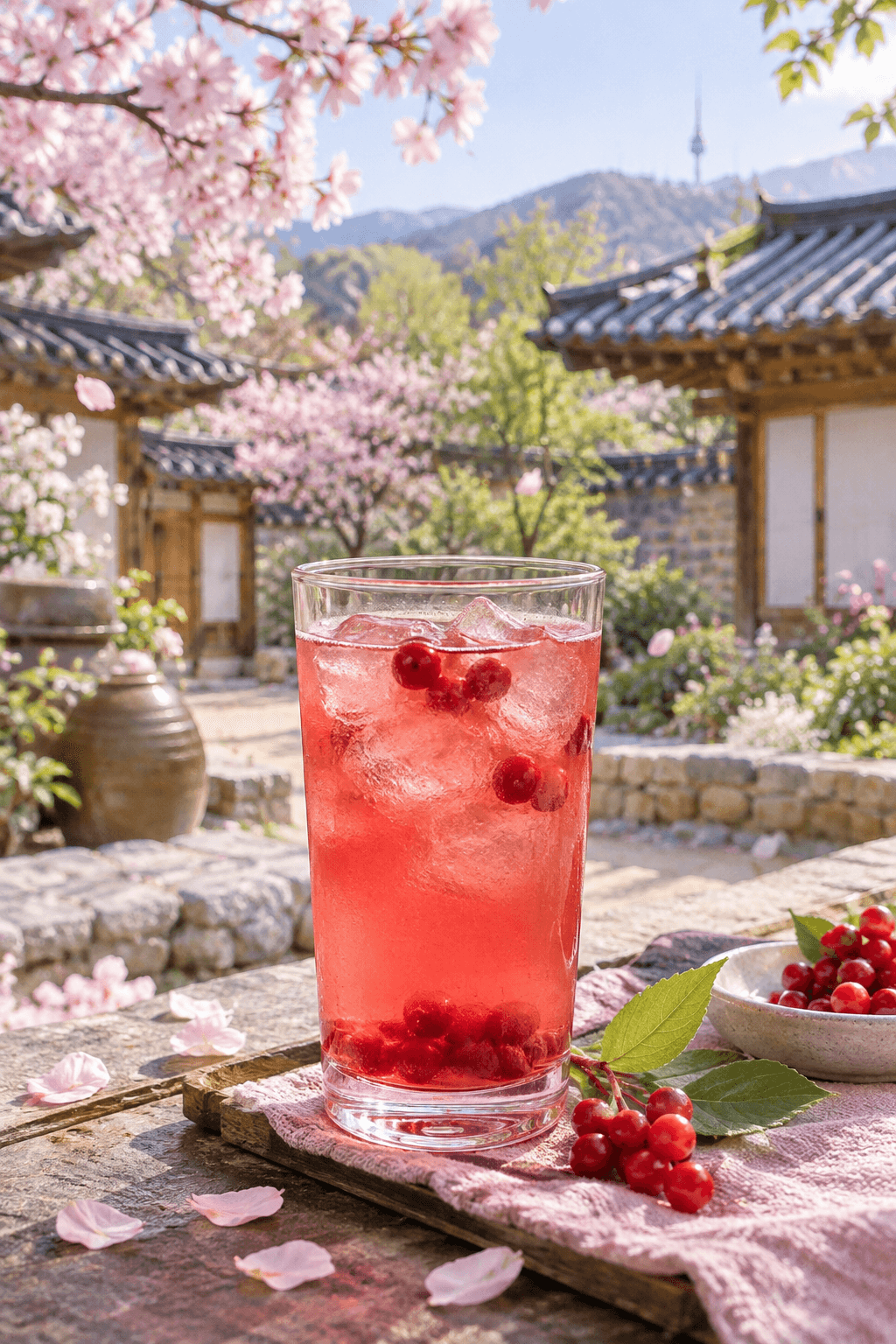 Spring omija tea