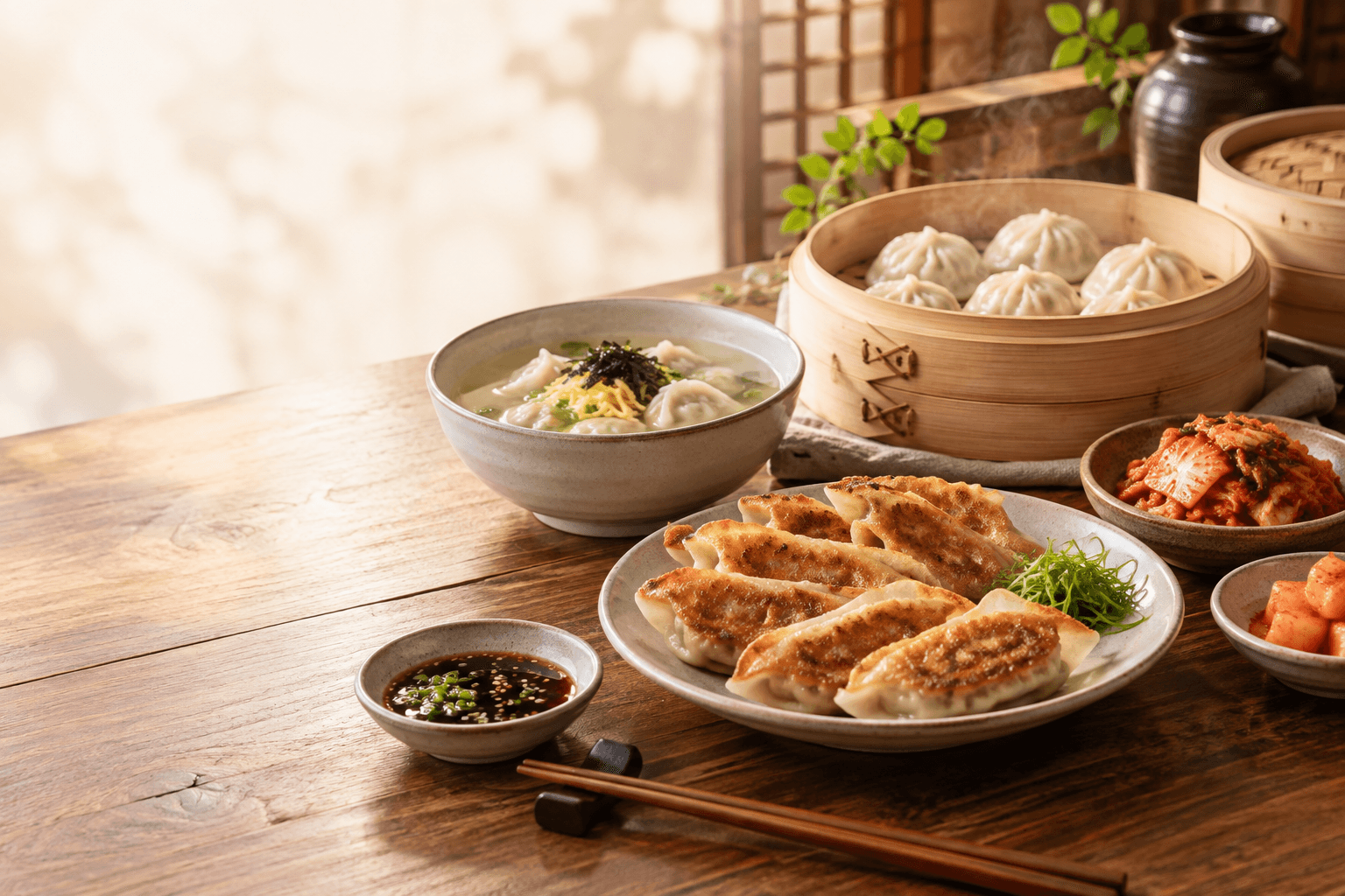 Grilled mandu